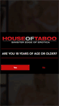 Mobile Screenshot of houseoftaboo.com